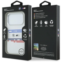 BMW M Silicon Horizontal Line MagSafe Apple iPhone 17 Pro white
