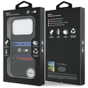 BMW M Silicon Horizontal Line MagSafe Apple iPhone 17 Pro black
