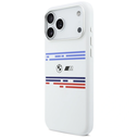 BMW M Silicon Horizontal Line MagSafe Apple iPhone 17 Pro Max white