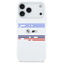 BMW M Silicon Horizontal Line MagSafe Apple iPhone 17 Pro Max white