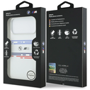 BMW M Silicon Horizontal Line MagSafe Apple iPhone 17 Pro Max white
