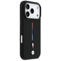 BMW M Silicon Tricolor Line MagSafe for Apple iPhone 17 Pro black