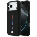 BMW M Silicon Tricolor Line MagSafe for Apple iPhone 17 Pro Max black