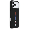 BMW M Silicon Tricolor Line MagSafe for Apple iPhone 17 Pro Max black