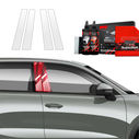GrizzGlass BodyShield Car Pillar Protective Film Skoda Kodiaq 2 (2024-2025) [4in1]