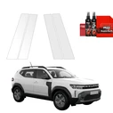 GrizzGlass BodyShield Car Pillar Protective Film Dacia Duster (2024-2025) [4in1]