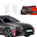 GrizzGlass BodyShield Protective Film For Bumpers Audi A4 Avant (2019-2024) [2in1] 
