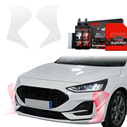 GrizzGlass BodyShield Protective Film For Bumpers Ford Focus ST-Line X Hatchback Facelift (2021-2025) [2in1] 