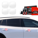 GrizzGlass BodyShield Protective Film For Door Handles Ford Focus Active X Kombi Facelift (2021-2025) [4in1]