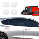 GrizzGlass BodyShield Protective Film For Door Handles Ford Focus ST-Line X Hatchback Facelift (2021-2025) [4in1]