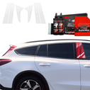 GrizzGlass BodyShield Car Pillar Protective Film Ford Focus Active X Kombi Facelift (2021-2025) [6in1]