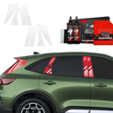 GrizzGlass BodyShield Car Pillar Protective Film Ford Kuga Titanium Facelift (2024-2025) [8in1]