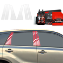 GrizzGlass BodyShield Car Pillar Protective Film Suzuki Vitara Facelift (2024-2025) [6in1]