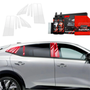 GrizzGlass BodyShield Car Pillar Protective Film Renault Rafale (2024-2025) [10in1]