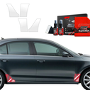 GrizzGlass BodyShield Wheel Arch Protection Film Skoda Octavia 3 (2017-2020) [4in1]