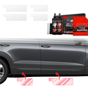 GrizzGlass BodyShield Door Sill Protection Film Skoda Karoq Facelift (2022-2026) [4in1]