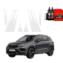GrizzGlass BodyShield Car Pillar Protective Film Cupra Ateca (2020-2025) [8in1]