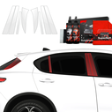 GrizzGlass BodyShield Car Pillar Protective Film Alfa Romeo Stelvio (2023-2025) [8in1]