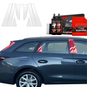 GrizzGlass BodyShield Car Pillar Protective Film Seat Leon (2024-2025) [8in1]