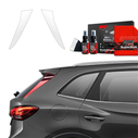 GrizzGlass BodyShield Car Pillar Protective Film MG ZS Hybrid+ (2024-2025) [2in1] 