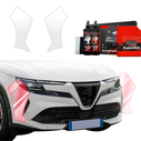 GrizzGlass BodyShield Protective Film For Bumpers Alfa Romeo Junior (2024-2025) [2in1] 