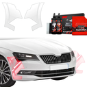 GrizzGlass BodyShield Protective Film For Bumpers Skoda Superb 3 Combi (2015-2019) [4in1]