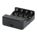 BLOW XN-108 4-Slot USB-C Battery Charger for AA/AAA (Ni-MH / Ni-Cd)