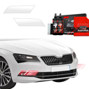 GrizzGlass BodyShield Fog Lamp Protective Film Skoda Superb 3 Combi (2015-2019) [2in1] 