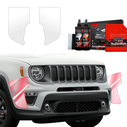 GrizzGlass BodyShield Protective Film For Bumpers Jeep Renegade (2022-2025) [2in1] 