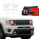 GrizzGlass BodyShield Lamp Protection Film Jeep Renegade (2022-2025) [6in1]