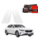 GrizzGlass BodyShield Car Pillar Protective Film BMW 5 Sedan G60 520i (2024-2025) [6in1]
