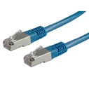 ROLINE S/FTP Cat.6 (Gigabit) Patch Cable PiMF, RJ-45 to RJ-45, Blue, 10 m (Model 21.15.1384)