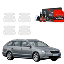 GrizzGlass BodyShield Protective Film For Door Handles Skoda Superb 2 Kombi (2009-2013) [4in1]