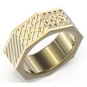 Guess Ανδρικό Δαχτυλίδι από Ατσάλι Επιχρυσωμένο