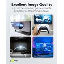 Goobay HDMI 2.1 Ultra High Speed 48Gbps 4K 120Hz HDR VRR Cable HDMI male - HDMI male 50m Μαύρο 76278