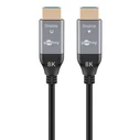 Goobay HDMI 2.1 Ultra High Speed 48Gbps 4K 120Hz HDR VRR Cable HDMI male - HDMI male 50m Μαύρο 76278