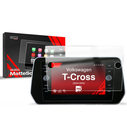 Matte GrizzGlass CarDisplay Protection Volkswagen T-Cross Discover Media (2024-2026)