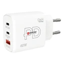 SKROSS Power Charger 65W PD GaN EU - Φορτιστής τοίχου 65W (USB-C / USB-A)