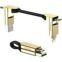 Rolling Square inCharge X Καλώδιο Multi‑Port (Μπεζ)
