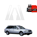 GrizzGlass BodyShield Car Pillar Protective Film Audi A6 C5 Avant (1998-2004) [6in1]