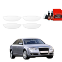 GrizzGlass BodyShield Protective Film For Door Handles Audi A6 C6 Sedan 4D (2004-2008) [4in1]