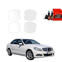 GrizzGlass BodyShield Protective Film For Door Handles Mercedes Benz C-Class W204 Sedan Facelifting (2011-2014) [4in1]