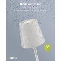 GOOBAY επιτραπέζιο φωτιστικό 76572, RGBW, dimmable, επαναφορτιζόμενο, έως 122.3cm ύψος, λευκό