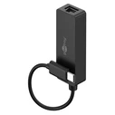 GOOBAY Network Adapter USB-C 1000Mbps Ethernet Black