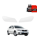 GrizzGlass BodyShield Lamp Protection Film Skoda Octavia 2 Sedan Facelifting (2008-2013) [2in1] 