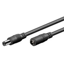 Goobay DC - DC Cable 5m Μαύρο 76671