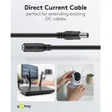 Goobay DC - DC Cable 5m Μαύρο 76671