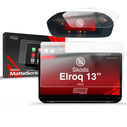 Matte GrizzGlass CarDisplay Protection Skoda Elroq 13" (2025-2026) [2in1] 