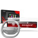 Matte GrizzGlass CarDisplay Protection Kia EV3 Earth 24" (2025-2026)