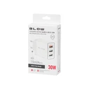 Wall Charger USBx3 (1x QC) 30W BLOW white (DM-76-027)